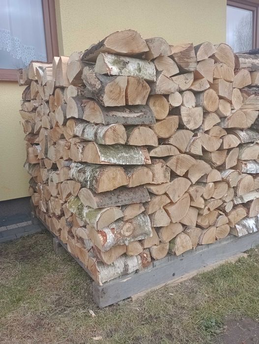Drewno opałowe buk z brzozą