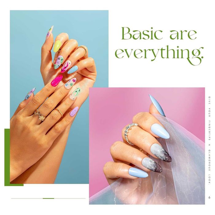 ROSALIND Lakier do paznokci UV, pastelowy, 6 kolorów