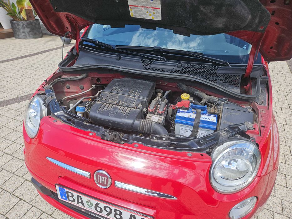 Fiat 500C 1.2 Benzyna 2013 Rok Cabrio