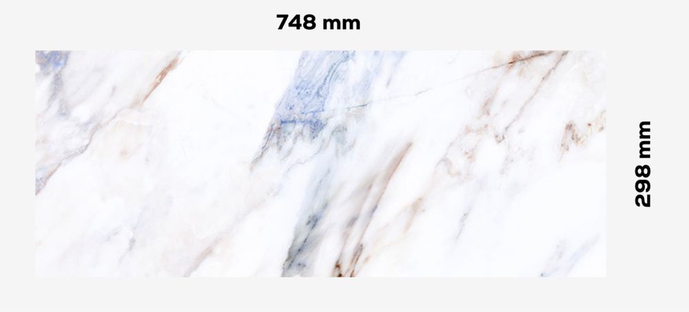 Tubądzin Blue Stone płytka ścienna 748x298 / 2 m2 / 1,5 paczki / 9szt
