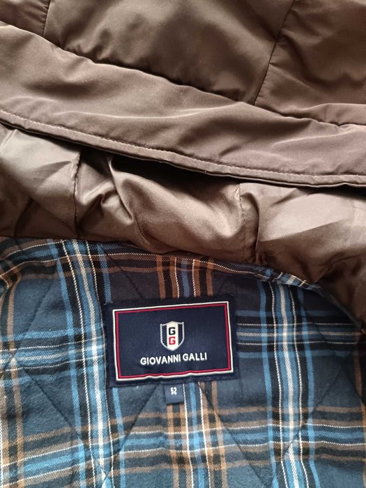 Parka Giovanni Galli em bom estado côr castanha