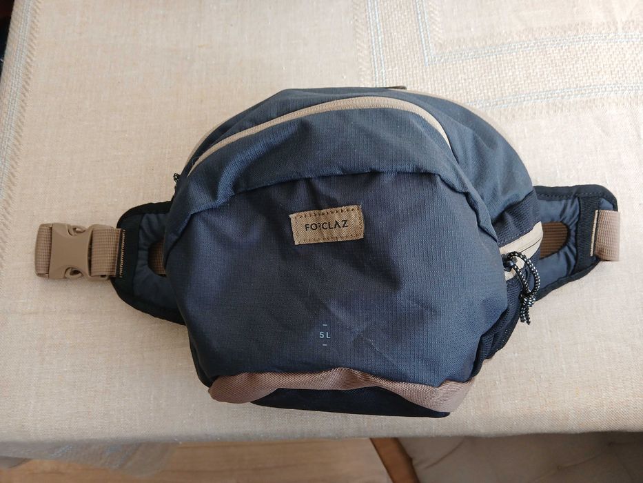 Forclaz - Bolsa de Cintura preta e castanha