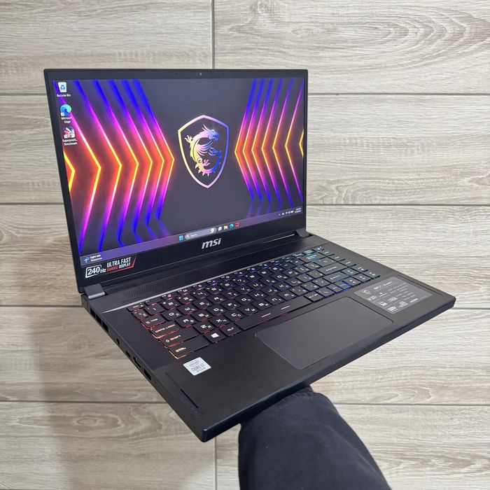Ігровий ноутбук MSI Stealth i7 10750, Rtx 2070, 240Hz