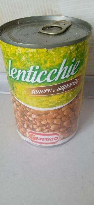 Фасоль консервированная и цветная в пакете ,чечевица