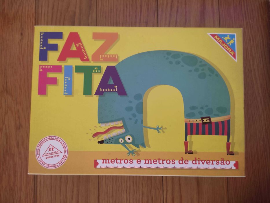 Jogo educativo "Faz fita" da Majora