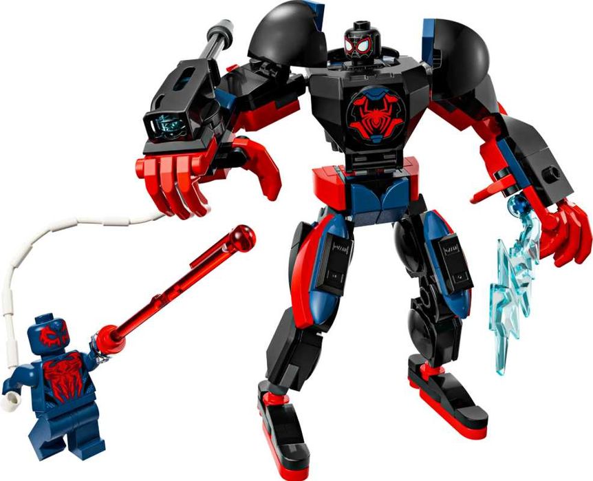 Klocki LEGO Marvel 76337 Miles Morales kontra Spider-Man 2099
