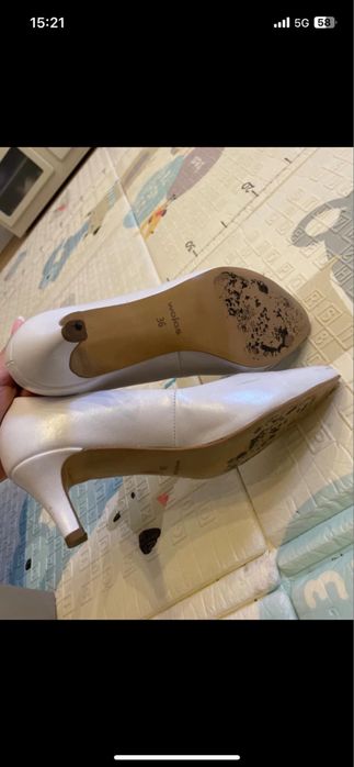 Buty skórzane Wojas ślubne