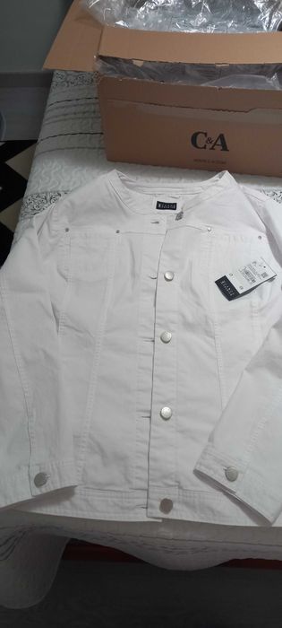 Casaco C&A,BRANCO,  N50