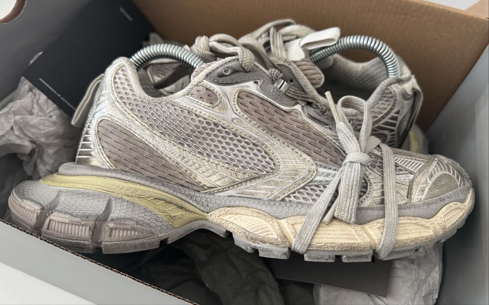 Balenciaga 3XL 37 wmns beige баленсиага new runner женские on