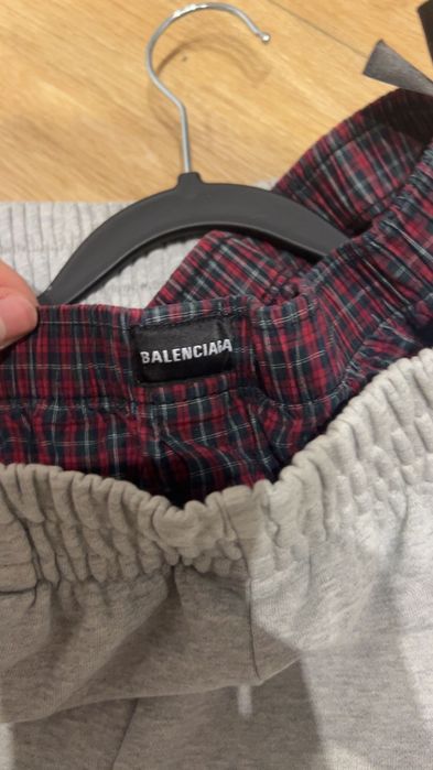 Spodnie balenciga double waisted