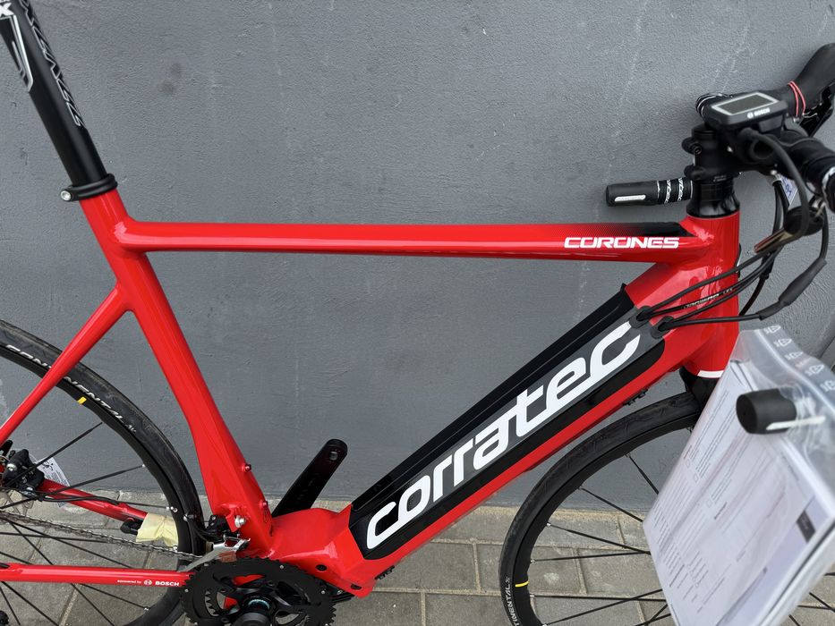 Rower Elektryczny Szosa Corratec Corones Bosch 56