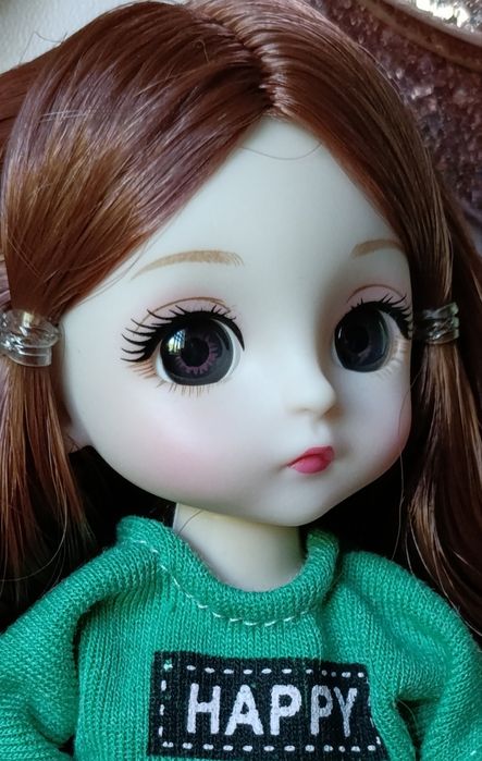 Шарнирная кукла Аниме в одежде и обуви лялька бжд