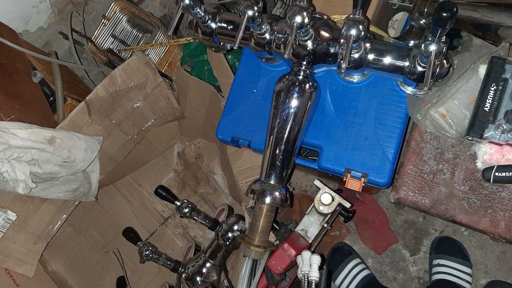 Горловина кег головка фитинг промывочный бачек бак добавление сварка