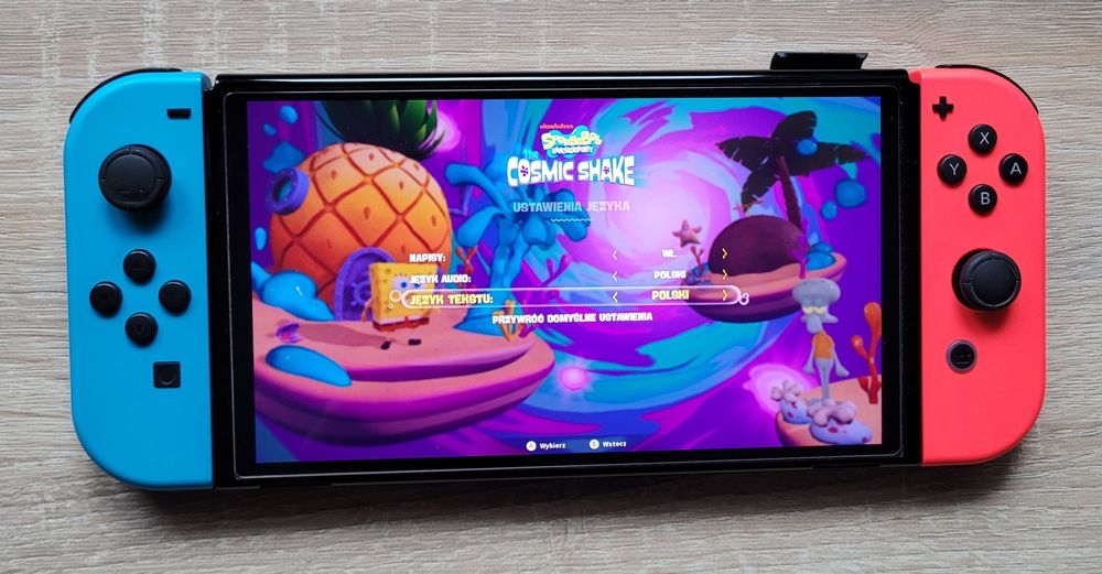 Spongebob Kanciastoporty Cosmic Shake Nintendo Switch