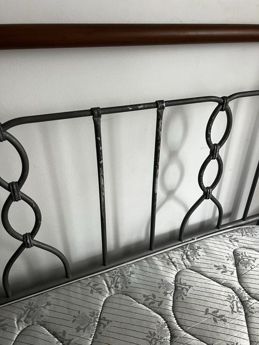 Conjunto Cama Solteiro Cerejeira