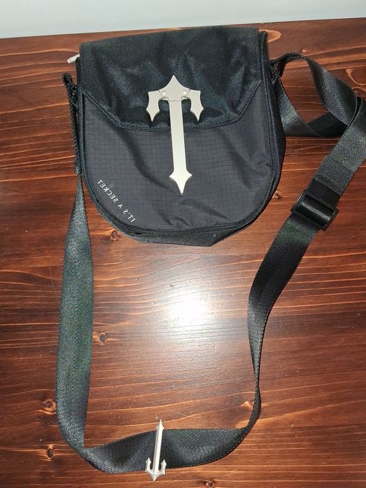 Szaszetka Trapstar Cobra T Bag (Black/Silver)