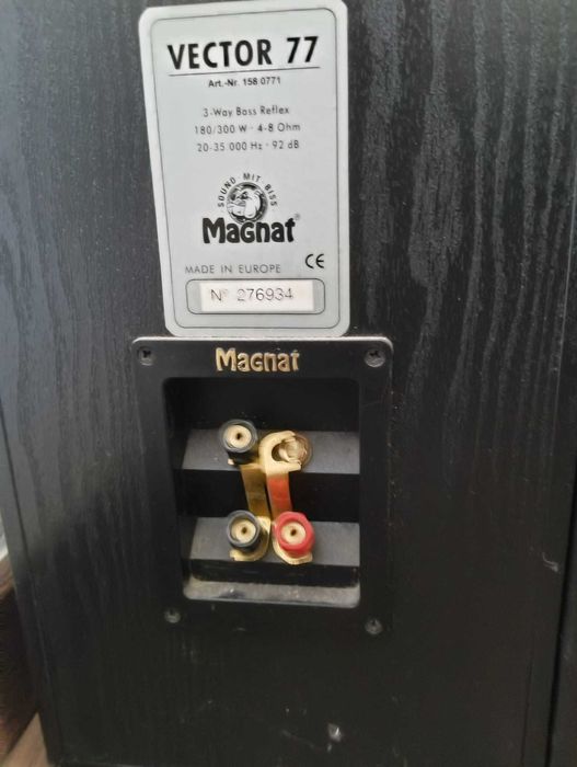 Speakers Magnat Vector 77