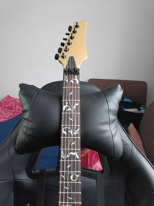 Gitara DIY w stylu Ibanez Jem Jr. Steve Vai signature