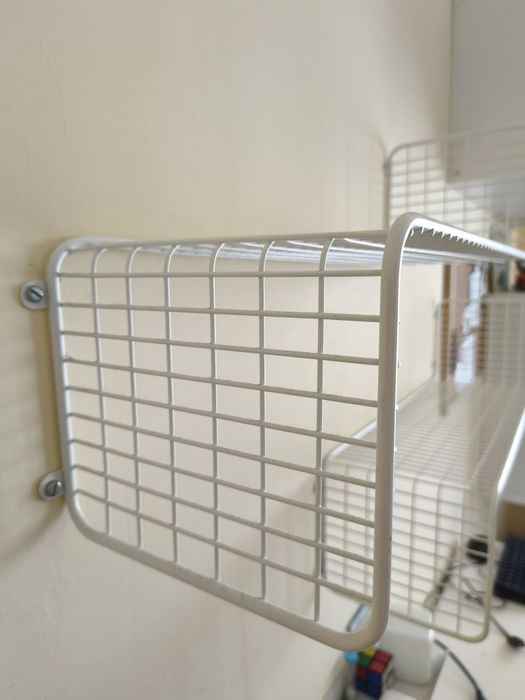 Prateleiras de parede brancas Svenshult IKEA