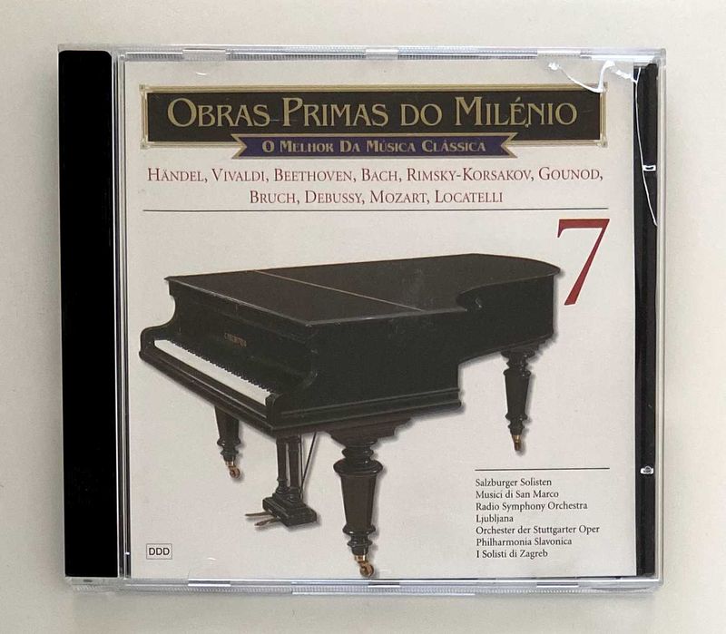 CDs de música clássica - Pack de 8 ou indiviual