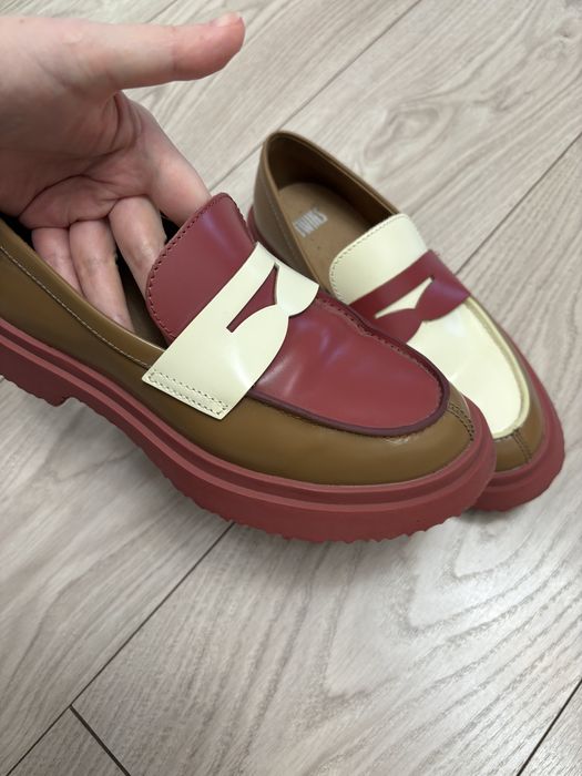 Ультра стильові лофери фірмові шкіряні Camper серіі Twins 36