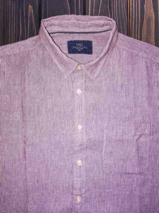 Рубашка Marks & Spencer® лён XXL