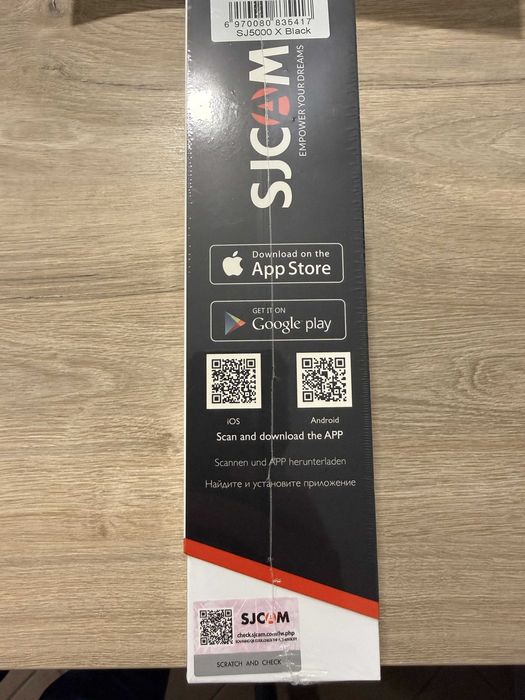 Kamera sportowa SJCAM SJ5000X Elite Czarna NOWA