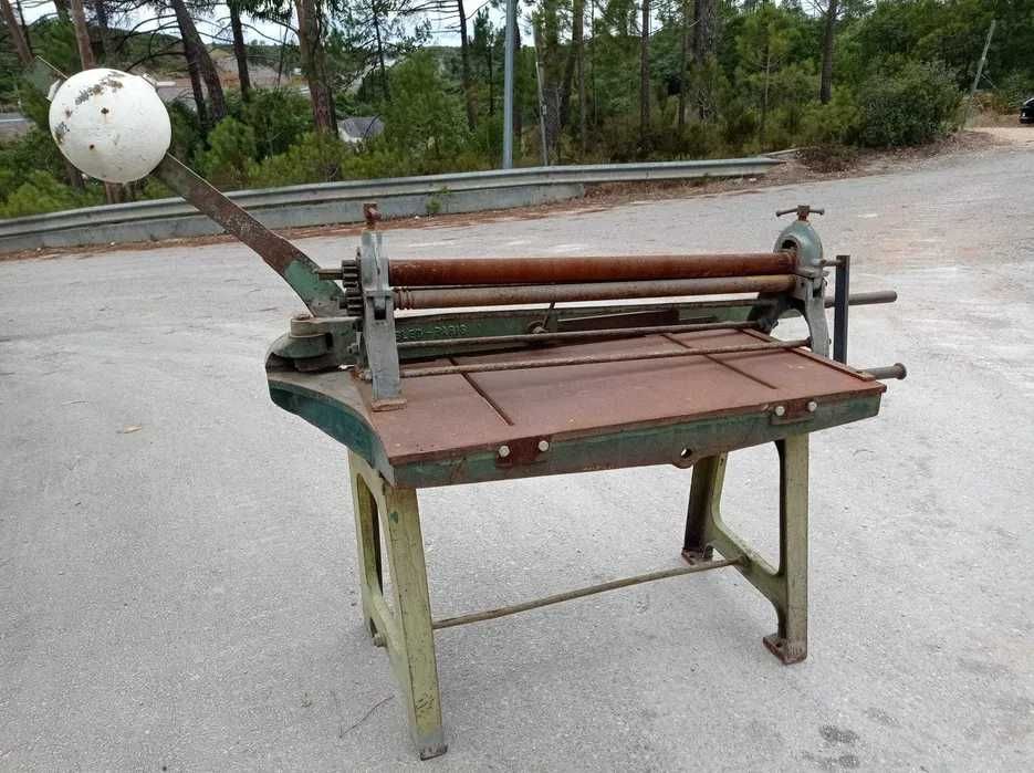 CALANDRA MANUAL PARA ENROLAR CHAPA - Usado