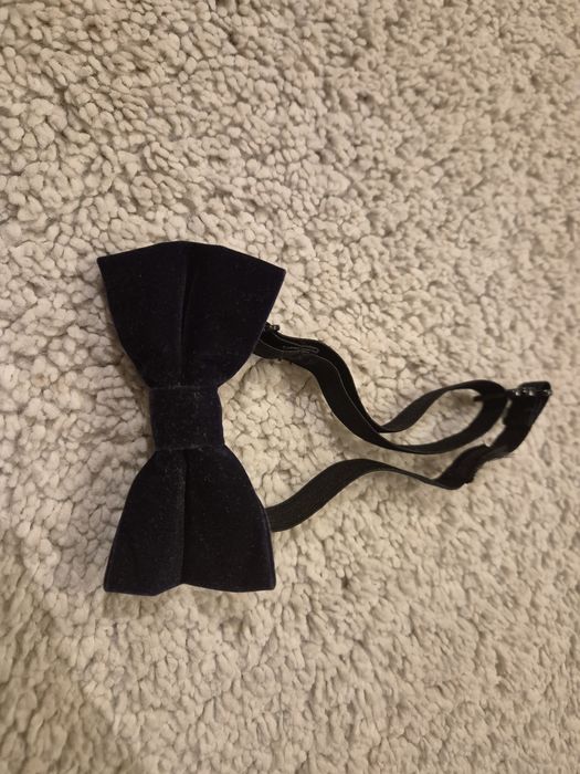 Mucha muszka dla dzieci granatowa regulowana Reserved 7-10 lat 4,5x9cm