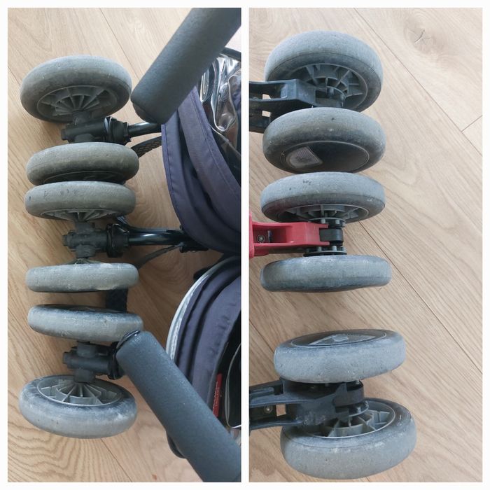 Wózek bliźniaczy Maclaren Techno Twin, spacerowka + gratisy