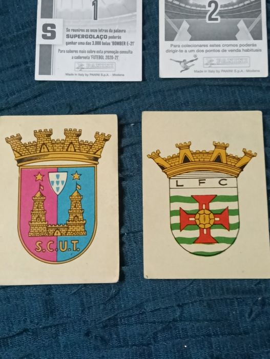 Cromos e calendários