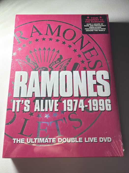 Ramones - It's Alive 1974-1996 (The Ultimate Double Live DVD) | NOVO / SELADO