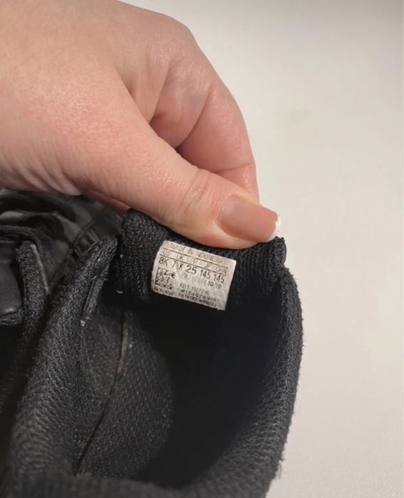 Czarne buty adidas superstar rozmiar 25 dziecięce