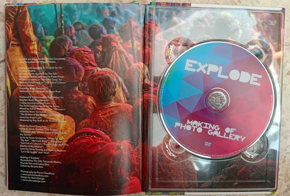 The Gift – Explode (Edição Especial) – CD + DVD + Livro – Raro!64550586642179124