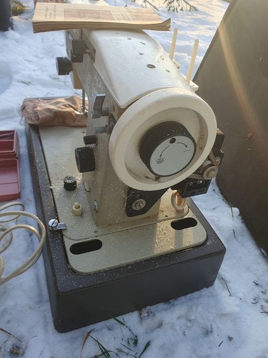 Maszyna do szycia Łucznik 466 komplet zestaw książka poradnik dodatki