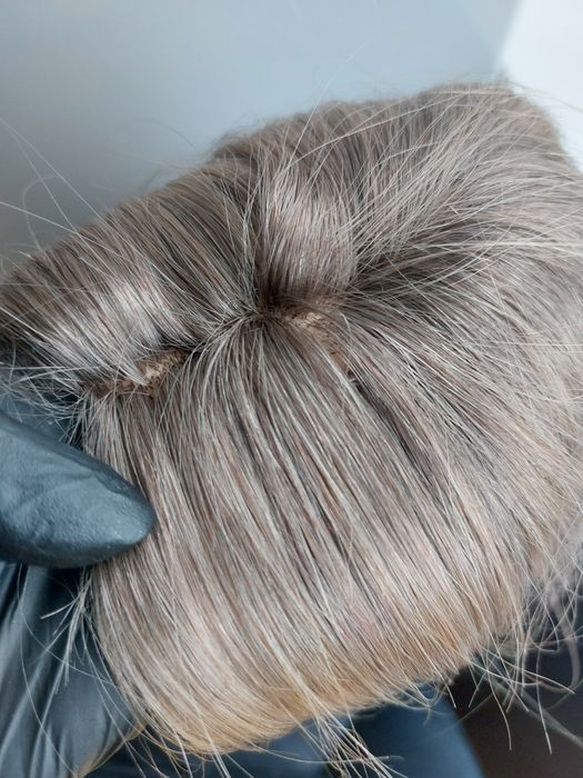 Topper 100% naturalny włos blond odrost
