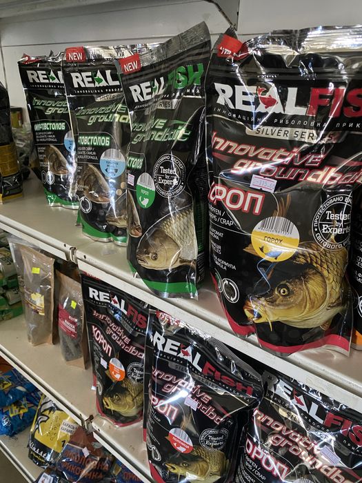 Прикормка Interkrill Real Fish