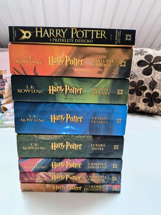 #475 Zestaw książek Harry Potter 1-8