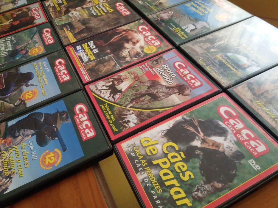 18 DVD'S Caça- Cães de Caça