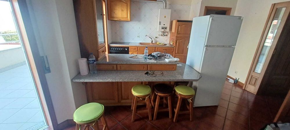 cozinha de madeira