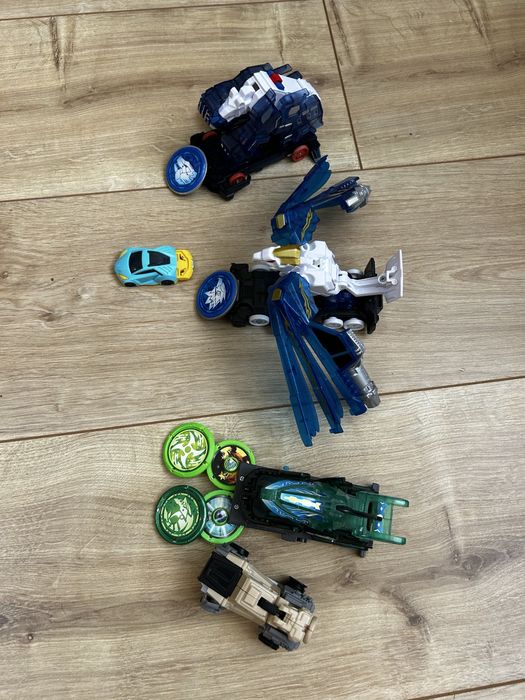 Дикі Скрітчери комплект машинок-трансформерів