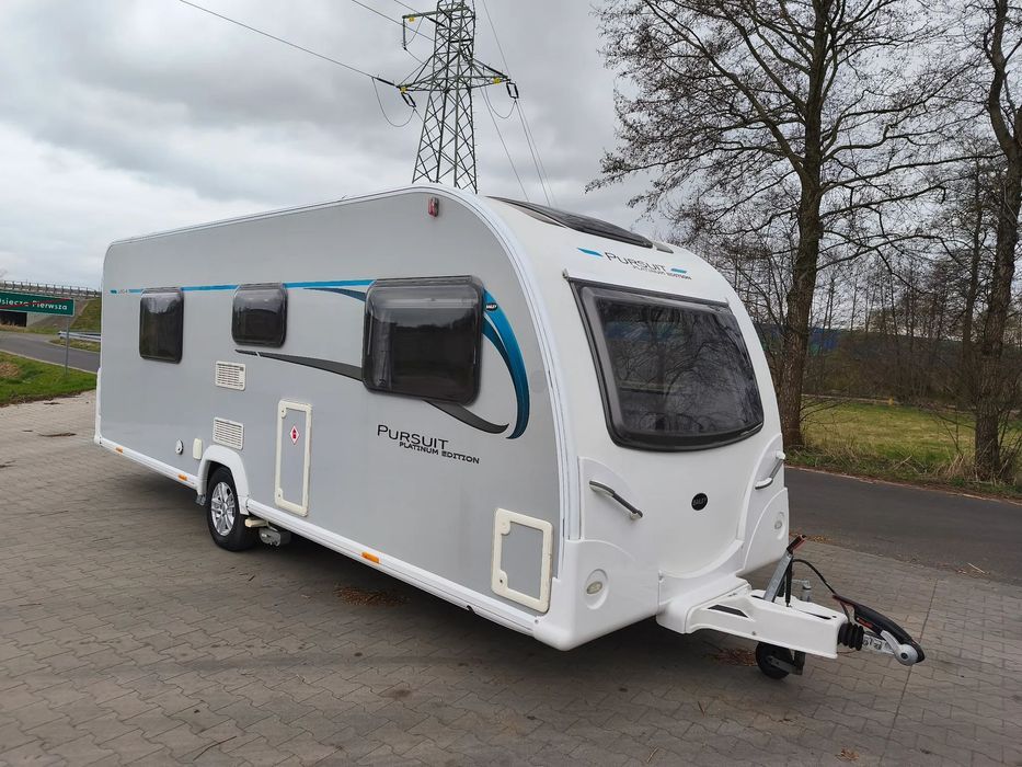 Bailey Pursuit R Mover Srebrna Piękna Przyczepa Alu Tech