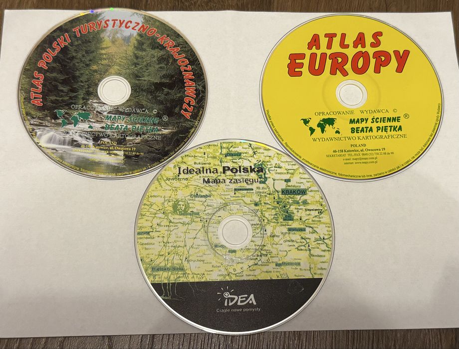 Komplet CD - poradniki, nauka angielskiego, inne