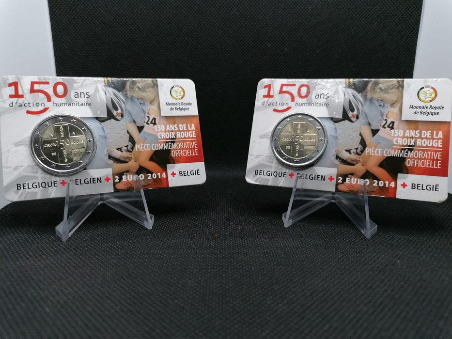 Moedas 2 euro belgica bordos