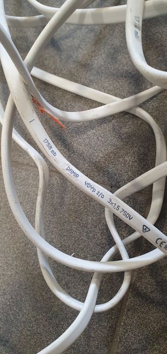 7kg przewodód kabel 3 x 1.5 750v