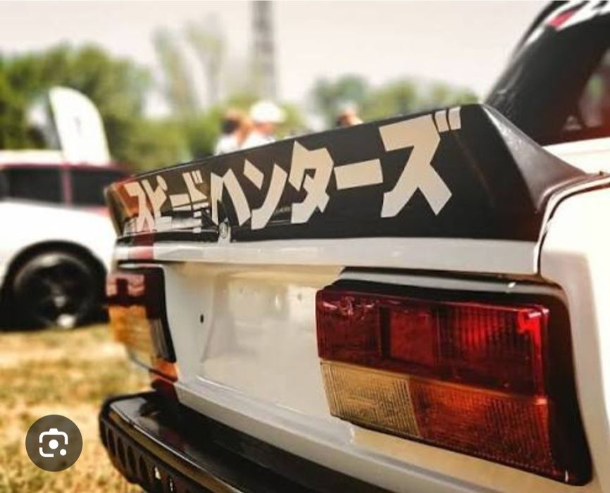 Дактейл утиный хвост 2105 2107. Ваз спойлер.