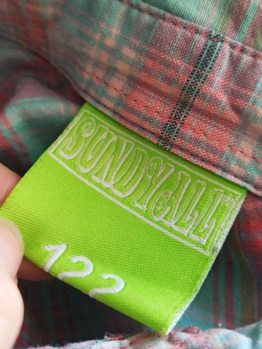 Sg Koszula 122 bluzka 122 dla dziewczynki koszulowa bluzka 122