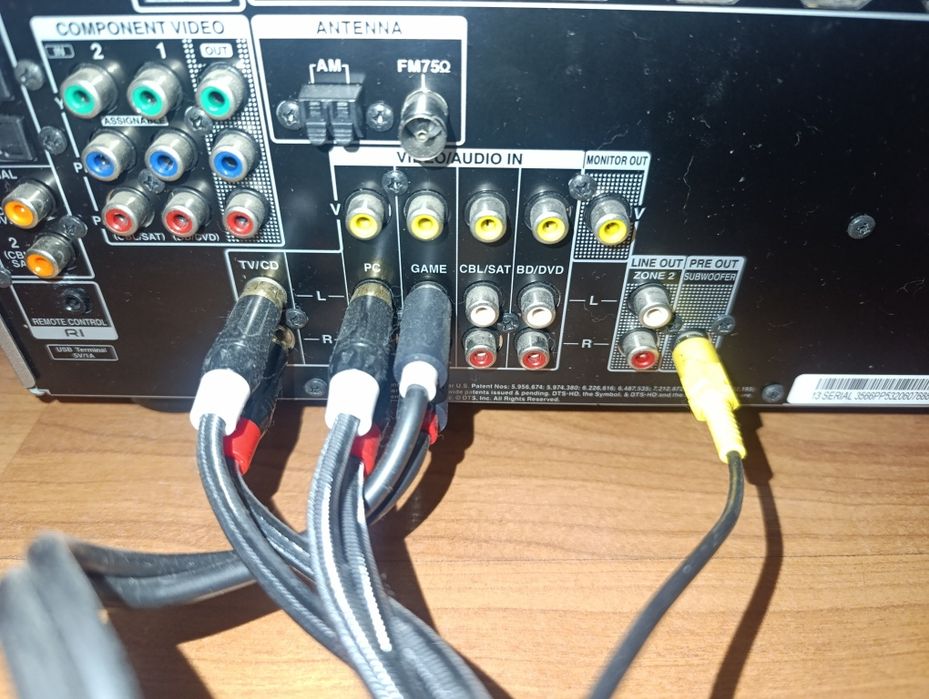 Ресивер Onkyo TX-NR414, USB, 3D