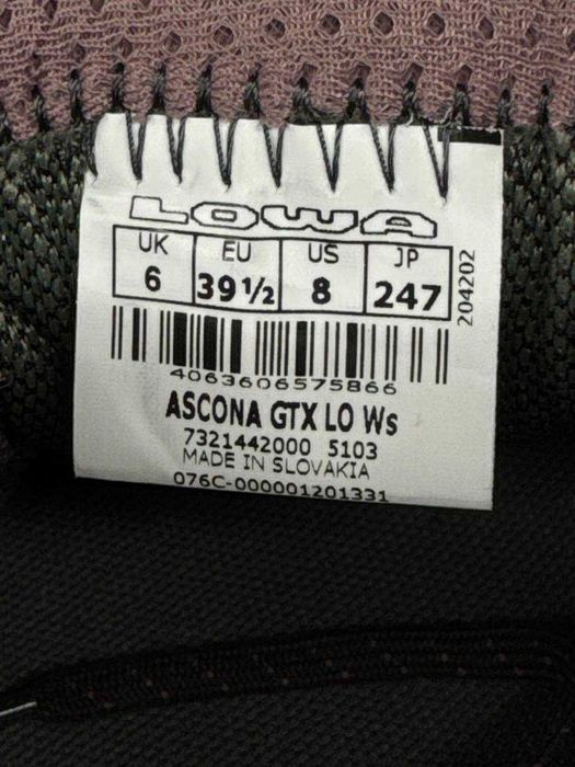 Кросівки Lowa Ascona GTX LO Ws (39.5)