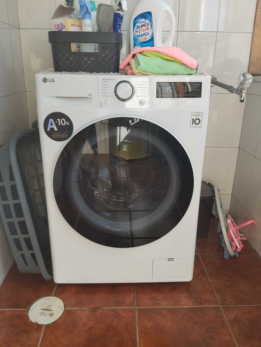 Máquina de lavar LG 9KL muito nova
